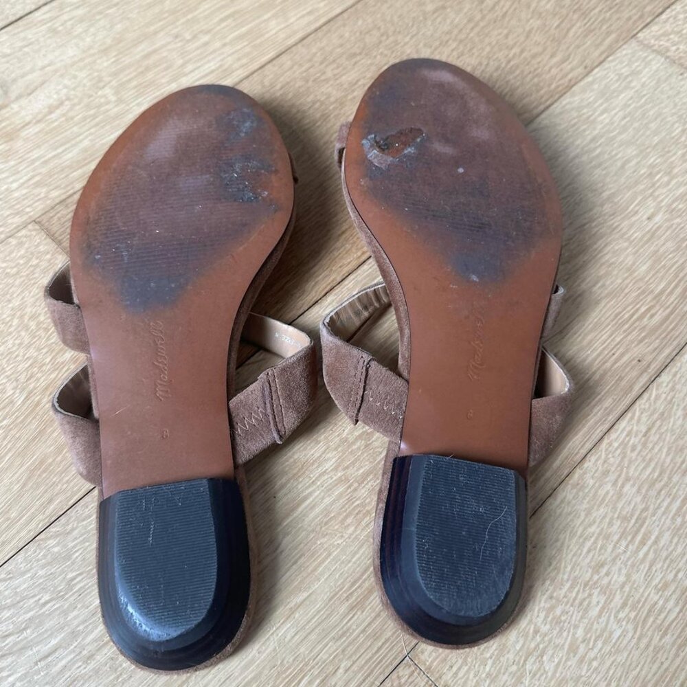 Madewell Women's The Mila Organic Hardware Thong Slide Sandals - Picture 5 of 5